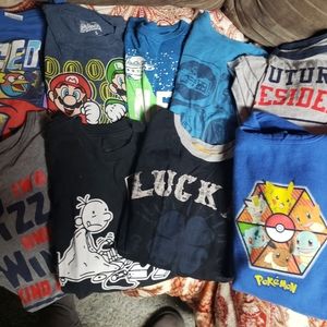 Boys 10/12 long sleeve shirts